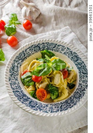 Tortellini stuffed with meat Tortellini stuffed with meat 39661501