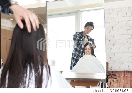 美容室、理容室　鏡　「直接引き取り歓迎」 美容室美容室用サロンミラー。ヘアスタイルチェック、カット