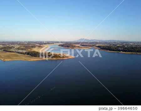 春の早朝の牛久沼 春の早朝の牛久沼 39664650