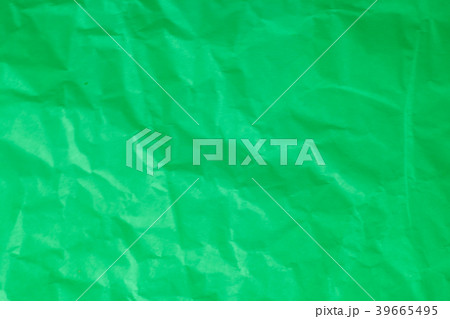 Green crumpled paper background. Green crumpled paper background. 39665495