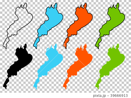 琵琶湖イラスト素材 39666913