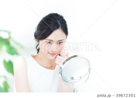 若い女性 ビューティー 若い女性 ビューティー 39672301