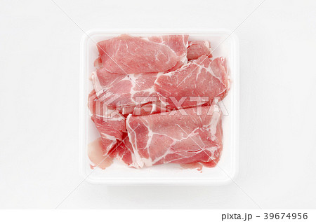 豚肩ロース薄切り 39674956