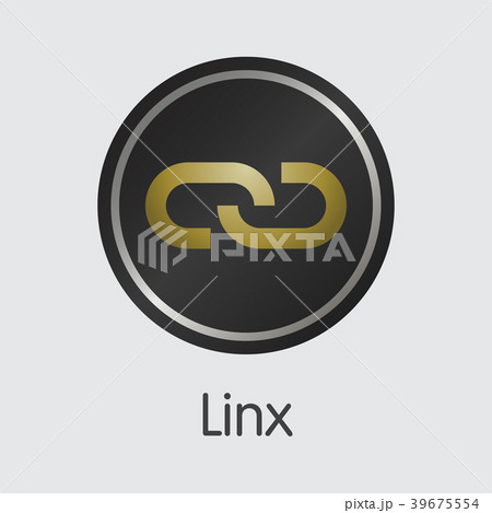Linx - Virtual Currency Coin Pictogram. Linx - Virtual Currency Coin Pictogram. 39675554