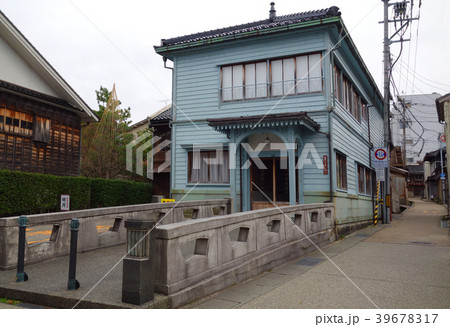 風景素材　金沢にし茶屋街 39678317