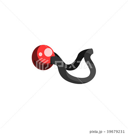 Red Ball Gag With Belt Fetish Stuff For Roleのイラスト素材