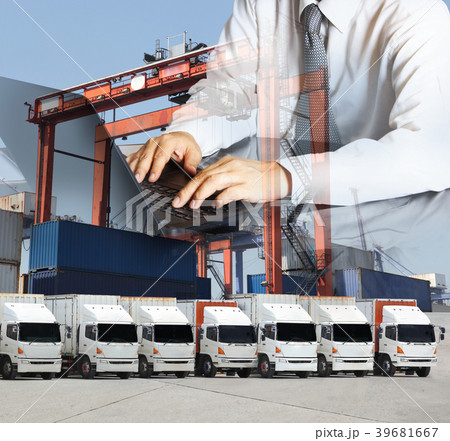Transportation, import-export logistics concept 39681667
