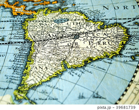 世界地図 古地図 地図 マップ 南アメリカ map 1627年 製図 エンボスペーパー印刷 世界地図 古地図 地図 マップ 南アメリカ map 1627年 製図 エンボスペーパー印刷 39681739