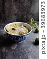 Healthy drink with fresh leaves, lemon, honey and 39683973