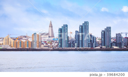 Reykjavik skyline, capital city of Iceland 39684200