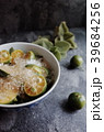 Healthy drink with fresh leaves, lemon, honey and 39684256
