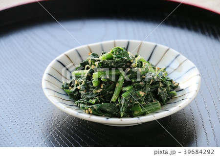 ほうれん草のごまあえ 39684292