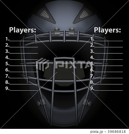 Baseball Catcher Mask Helmet Baseball Catcher Mask Helmet 39686818