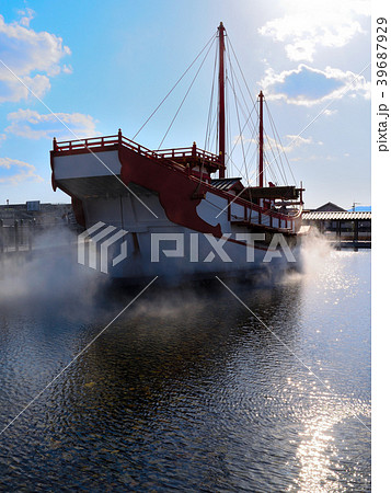 平城宮跡の遣唐使船  39687929