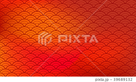 Chinese Ornament Vector. Abstract Chinese Red Chinese Ornament Vector. Abstract Chinese Red 39689132