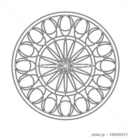 abstract cute mandala abstract cute mandala 39690055