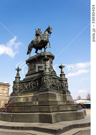 John of Saxony Monument in Dresden, Germany 39690404
