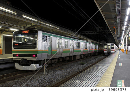 夜の熱海駅にて 39693573