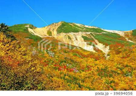 乗鞍岳-富士見沢の紅葉 乗鞍岳-富士見沢の紅葉 39694056