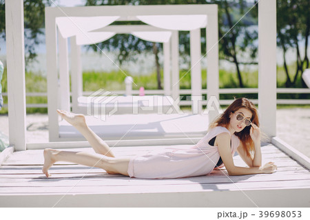 girl in a beach 39698053