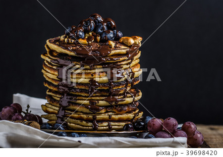 Big homemade pancakes Big homemade pancakes 39698420