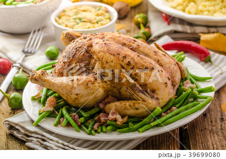 Feasting - Baked chicken stuffed 39699080