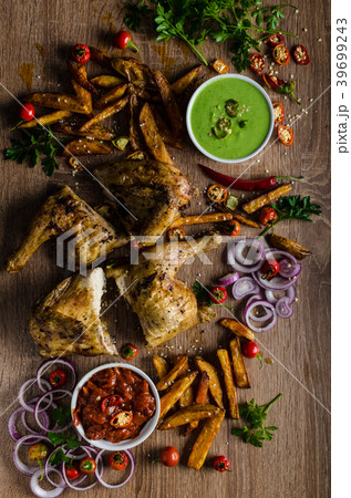 Piri piri spicy chicken 39699243