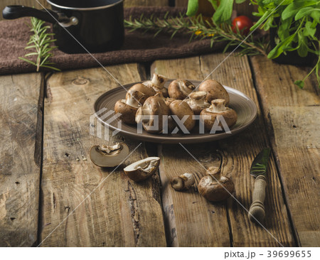 Homemade organic mushrooms 39699655
