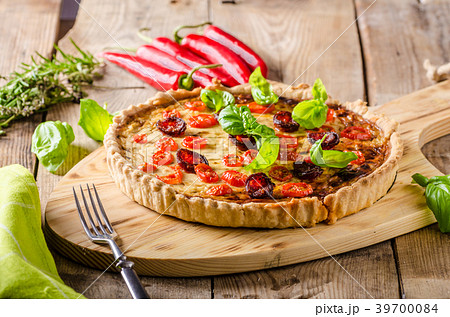 Homemade quiche delicious 39700084