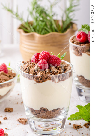 Cheesecake in glass Cheesecake in glass 39700222