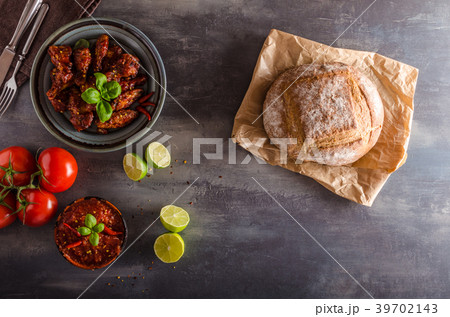 Chicken wings hot sauce Chicken wings hot sauce 39702143