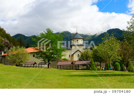 Famous monastery of Moraca, Montenegro 39704180