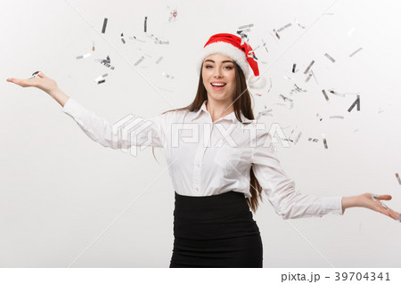 Christmas celebration concept - Young business 39704341