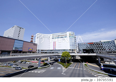 水戸駅南口ペディストリアンデッキ広場　　 39705591