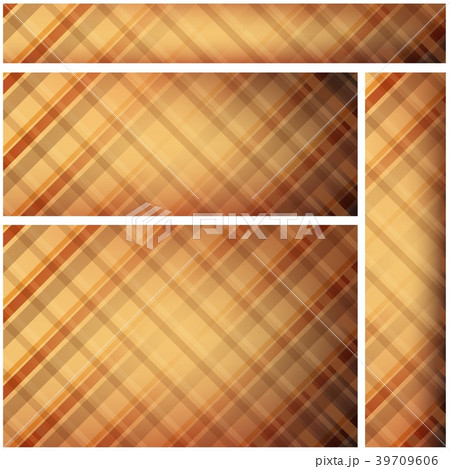 Brown Plaid Website Banners Brown Plaid Website Banners 39709606