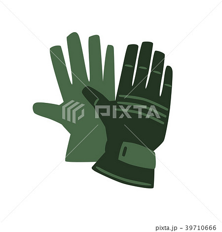 Protective gloves. Vector icon illustration 39710666