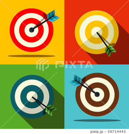 Target Icons Set Vector 39714443