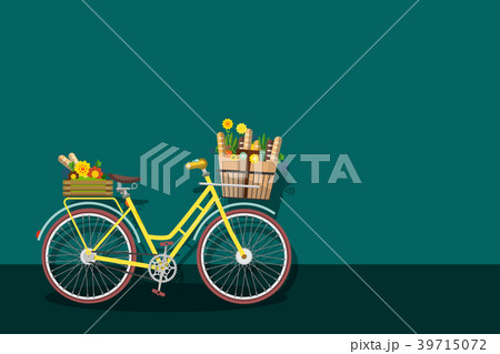 yellow bicycles