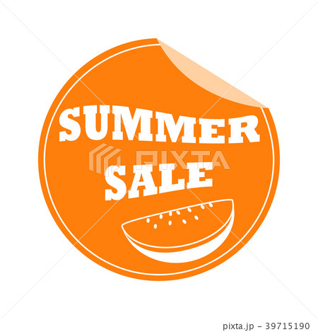 Summer Sale label Summer Sale label 39715190