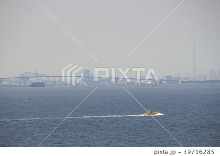 海ほたるから望む東京湾風景 海ほたるから望む東京湾風景 39716285