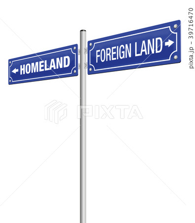 Foreign Land Homeland Street Sign 39716470