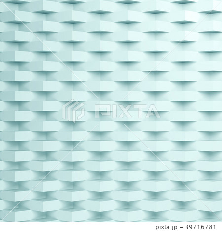 Geometric relief pattern over wall, 3d Geometric relief pattern over wall, 3d 39716781
