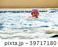 Asian girl swimming in swimming pool  39717180