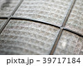 Many dirty dust on the air filter wall 39717184