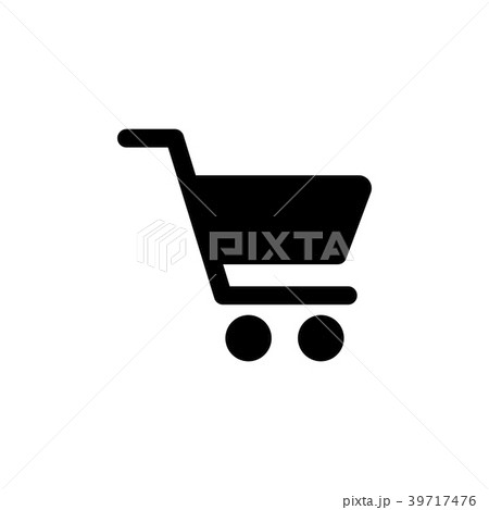 Shopping cart icon in flat style. Shopping symbol 39717476