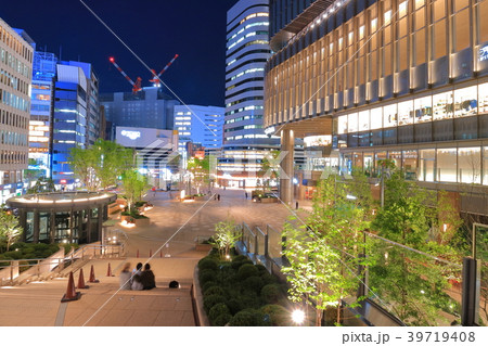 東京ミッドタウン日比谷の夜景 東京ミッドタウン日比谷の夜景 39719408