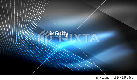 Shiny straight lines on dark background, techno Shiny straight lines on dark background, techno 39719966