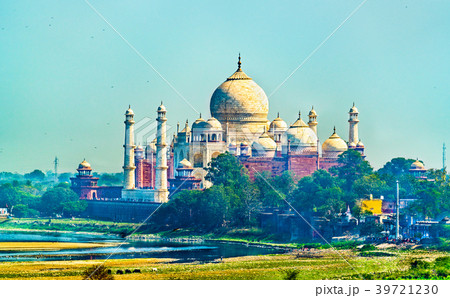 View of Taj Mahal from Agra Fort. Uttar Pradesh View of Taj Mahal from Agra Fort. Uttar Pradesh 39721230