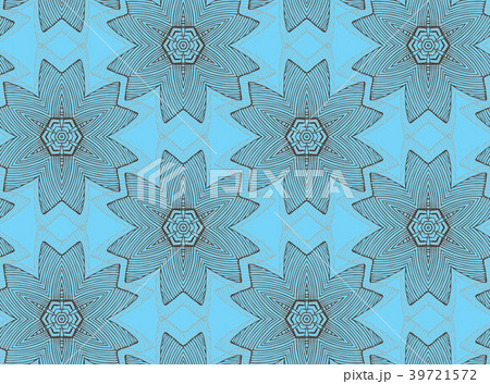 Vector seamless pattern with mandala shape. 39721572