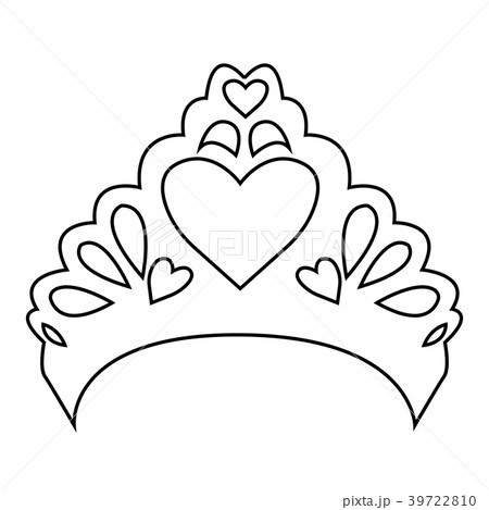 Abstract elegant crown 39722810